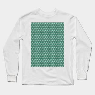 Scales pattern, Japanese inspired Long Sleeve T-Shirt